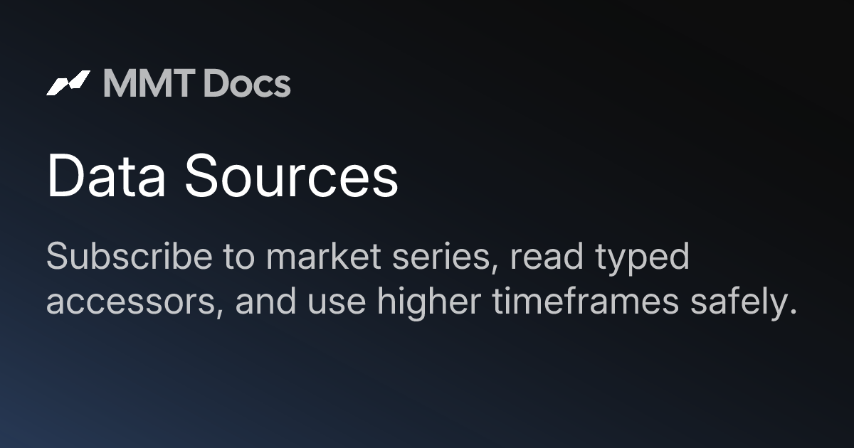Data Sources